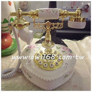 浪漫滿屋電話 歐式古典來電顯示骨董電話，提升居家品味與通訊便利性