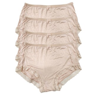 인유어스 모달 텐실 노라인 레이스 팬티 4종세트 90~105