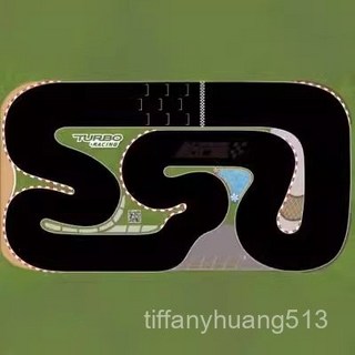 TURBO RACING 1:76迷你遙控車配件，場景賽道組，水泥墩跳台，模型跑道墊, 平跑車賽道1.2X0.8米,1：76, 1個
