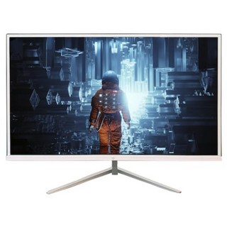 래안텍 Arkcell FFB3200 화이트 강화유리 FHD 200 게이밍 모니터