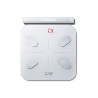 카스 스마트8전극 체지방계 EBFA-S1 18핵심체성분정보 앱연동, 1개, 화이트, 카스 디지털 체중계  EBFA-S1