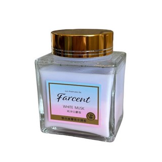 花仙子 Farcent 香水室內香氛膏 150g 蘋果麝香/純淨白麝香/櫻花麝香, 1個, 純淨白麝香