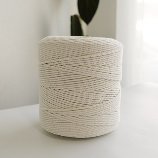 대용량 마크라메 실 90합 4mm 500M 콘사 순면 뜨개실 매듭공예