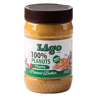 Ligo 脆粒花生醬, 453g, 1個
