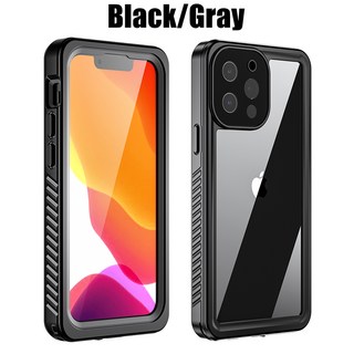 밀폐형 IP68 수중 케이스방수 다이빙 수영 케이스아이폰 1615141312 프로 맥스미니 11XS XR78 플러스SE 2, 02 Black