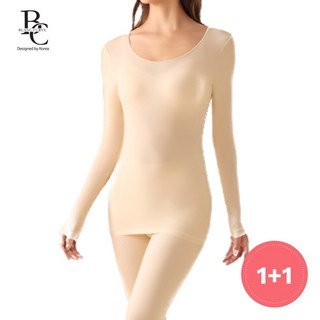[블랑커브]초경량 바디핏 여성발열내의상의 발열내의 여성내복 내복 여성내의 기모내복