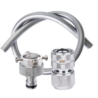 와이넷 물호스 연결 커넥터 원터치 탈부착 황동 호스커넥터 말랑이 물호스1M 특가세트모음, 특가C호스커넥터말랑이세트, 1개