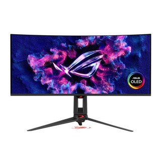 (ASUS) ROG PG34WCDN 86Cm QD-OLED 커브드 WQHD 360Hz 0.03ms 게이밍 모니터