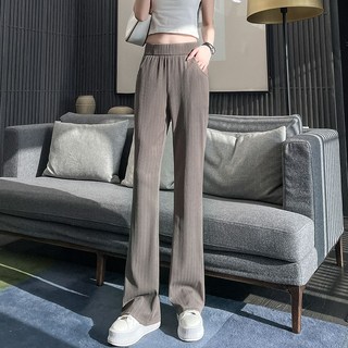 韓版顯腿長喇叭褲 春秋窄版休閒女褲