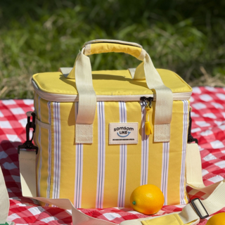 솜솜라이크 보냉백 이유식 피크닉 쿨러백 보온 보냉가방, 14L, 옐로우