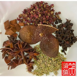 笑嘻嘻健康廣場 萬用滷包 精選香料 滷豬肉 雞腳 茶葉蛋 素料, 5包滷包, 1個