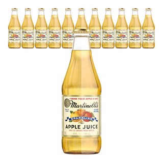 Martinelli's Gold Medal氣泡蘋果汁, 296ml, 12瓶