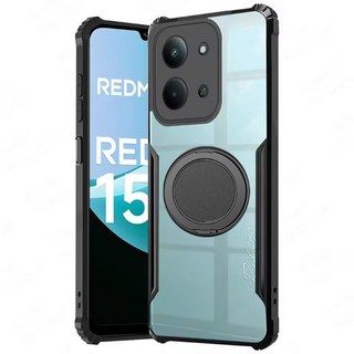 犀牛盾 Redmi 15C 透明防摔手機殼 附磁吸支架