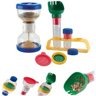 놀이터 모래 알갱이 분류 실험놀이 유아과학도구 지능놀이 상상력 자기주도학습, 1개