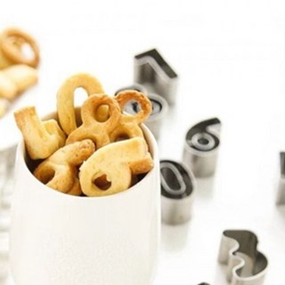 숫자 쿠키커터 9종세트 스텐 넘버 모양 쿠키틀01a3+2sOo