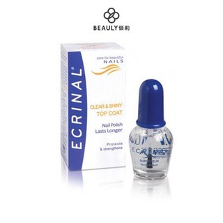 ECRINAL 伊琳娜晶透閃亮透明護甲油10ml 《BEAULY倍莉》護甲保養，強化指甲，提升光澤, 1個