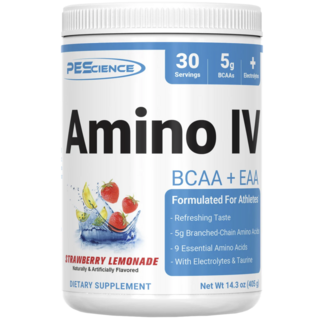 PESCIENCE Amino lV - BCAA + EAA Strawberry Lemonade 맛, 1개, 30회분