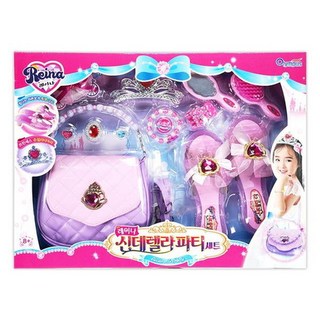 레이나 신데렐라 파티 세트 레이나 핸드백, 1개