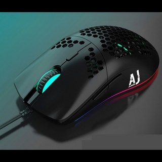 전용소프트웨어제공 타공디자인 LED 게이밍 마우스 / 무소음 주식 맥북 롤, 마우스-S212(블랙)