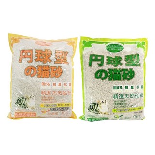 日本丹 圓球型 粗/細貓砂 5L/10L【單包】- 貓咪如廁最佳選擇，除臭、低粉塵、易清理, 10L, 1袋, 果香味