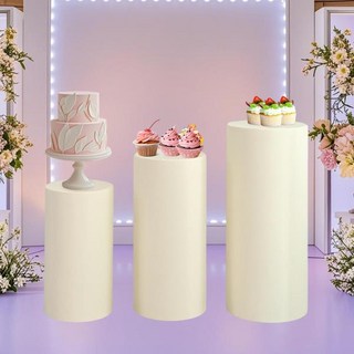 실린더 받침대 커버 디저트 홀더 플린스 스탠드 (약혼 졸업 파티 생일 결혼식용), 02 남
