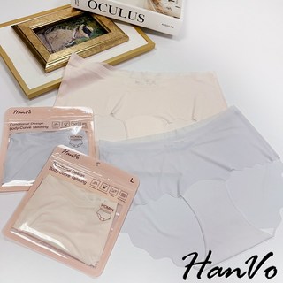 HanVo 冰絲速乾V型孕婦內褲 輕薄彈力透氣中腰 純棉底襠托腹涼感內著 A11-5325