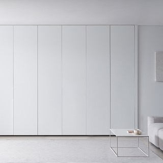 솔리에 레체 여닫이 무몰딩 붙박이장 210~360cm (7자~12자) E0등급 전국실측, 3. 레체 무몰딩(푸시풀 도어)