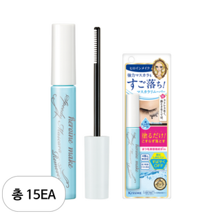 키스미 히로인 메이크 스피디 마스카라 리무버, 6ml, 15개