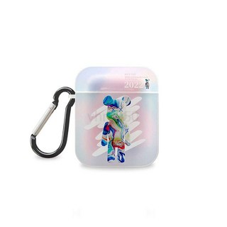 에어팟 프로 케이스 무선 이어폰 베어브릭 케이스, 2, 1개