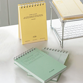 미니 만년 스케줄러 6개월 스터디플래너 하루계획 데스크 스탠딩 체크리스트 타임테이블, 02 빈티지 민트