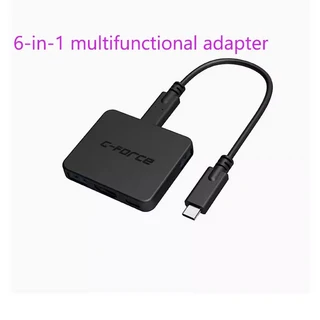 GOOVIS USB-C 모바일 비디오 컨버터 Typec-HDMI 어댑터 스위치 도크 베이스 스테이션만 6포트 확장이면 충, 01 빠른