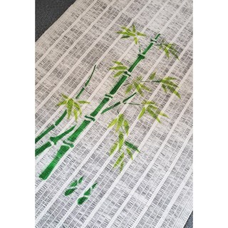 친환경 문발 로만쉐이드 대나무그림 지사발 종이블라인드 자동 창문가리개