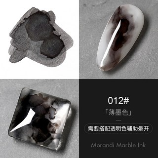 AS 日系暈染膠 暈染液 莫蘭迪 漸層 彩繪 美甲凝膠 甲油膠 美甲工具, AS_莫蘭迪暈染液_12, 1個