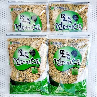 동원 모듬건더기스프 우동스프, 500g, 4개