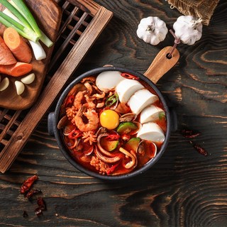 불채포 순두부짬뽕 건더기 없는 편식짬뽕 불지않는 우동면 2~3인분, 2세트, 840g