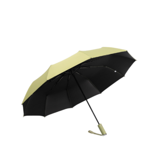 加強版12骨自動傘 抗強風 黑膠摺疊傘 輕量遮陽傘