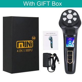 싹템스토리 가정용울쎄라 이중턱 갈바닉 초음파, 블랙 미국 플러그 중영 설명서, 기본 모델명/품번