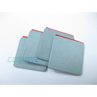 小白的生活工場*ACE-25 陶瓷散熱片 30X30X2.5mm 一組4顆裝 (可運用於晶片記憶體..等散熱使用), 1個