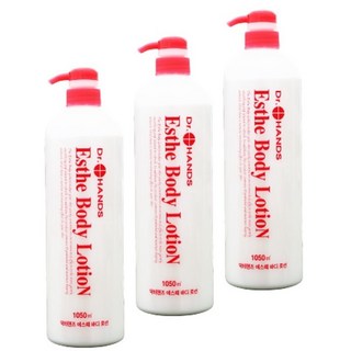닥터핸즈 에스떼 바디로션 3개 대용량 바디로션 1050ml, 1.05L