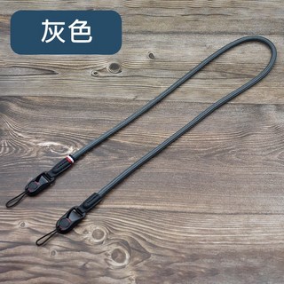 快拆快插扣登山繩相機背帶傘繩微單反斜挎頸帶, 1個, 灰色, 灰色