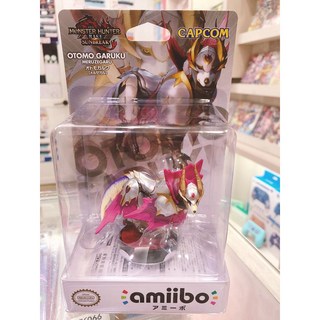 有間電玩 現貨 全新 Amiibo 魔物獵人 破曉 爵銀龍 加爾克 艾路貓 隨從加爾克 隨從艾路貓, 1個