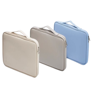 앤키르 노트북 파우치 가방 케이스 15.6인치 14인치 13인치 남성 여성, 블루, 1개