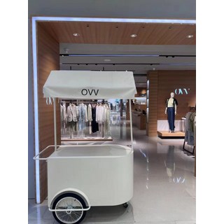 이동식 가판대 행사부스 판촉대 농산물 캠페인 부스 133x60x210CM, 1개, 핑크 차량 120x70x210