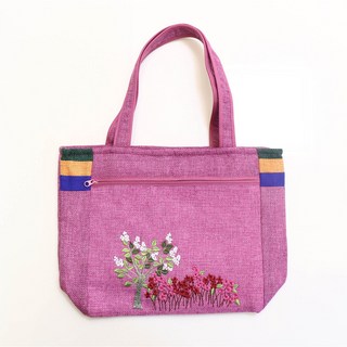 전통가방 도톰한 대마 토트백 숄더백 손가방 한복가방 외국인선물 할머니가방 캔버스가방