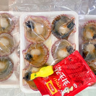 산지직송 제철석화5kg 통영석화 평일 당일출발, 1개, 홍가리비하프셀 3팩