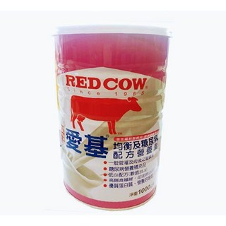 紅牛 愛基 糖尿病 均衡配方 3kg 奶粉 (豐力富/倍速益/益富/護力養/愛斯康/三多 蛋白 參考), 1個, 短效糖尿病1公斤,一個