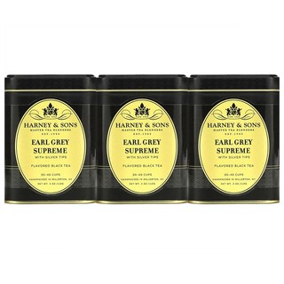 하니앤손스 얼그레이 슈프림 티 홍차 113g 3개