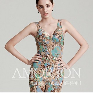 (주)아로마라이프 보정속옷 아모르이온 롱바디 아바타 여성보정속옷 올인원 디자인특허등록 독점