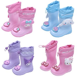 나린키즈 산리오 입체 스트립 장화 유아 아동 어린이 레인부츠 갯벌체험