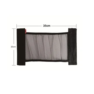 자동차 뒷좌석 뒷 트렁크 보관 메쉬 고정 스트랩 인테리어 주최자 소화기 네트 시트 백 가방, 05 20x35cm Type A